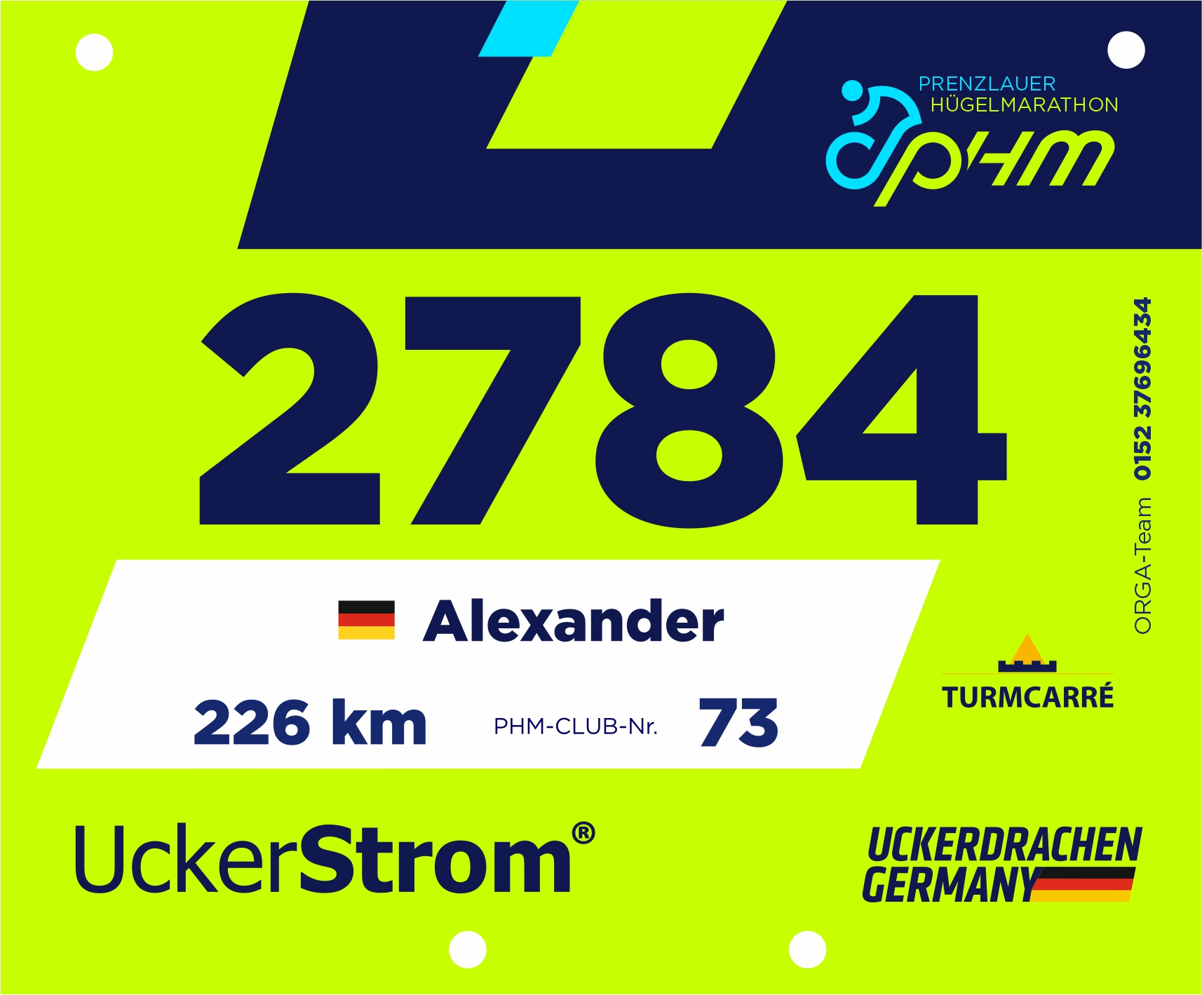 Standardstartnummer Standardstartnummer